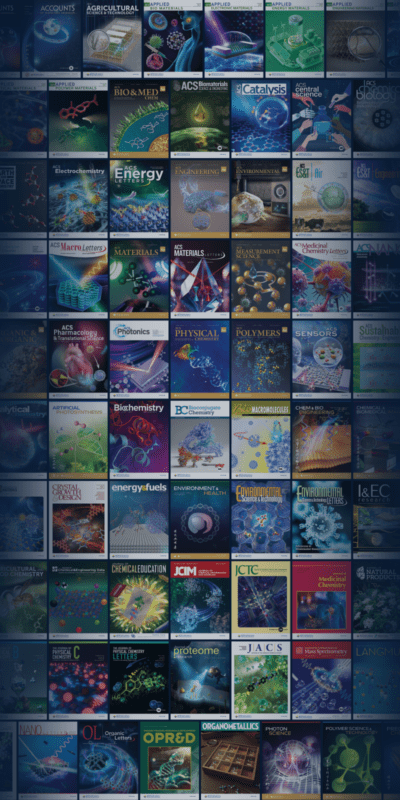 ACS Publications journal covers
